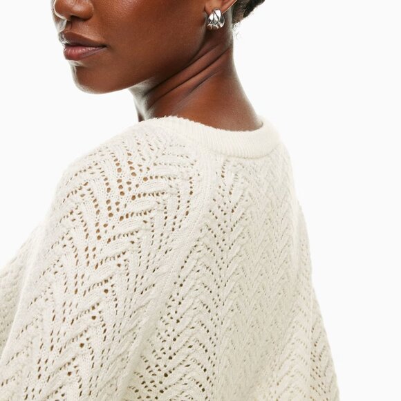 Aritzia Wilfred Merino Wool London Cardigan in Light Birch - Picture 9 of 13